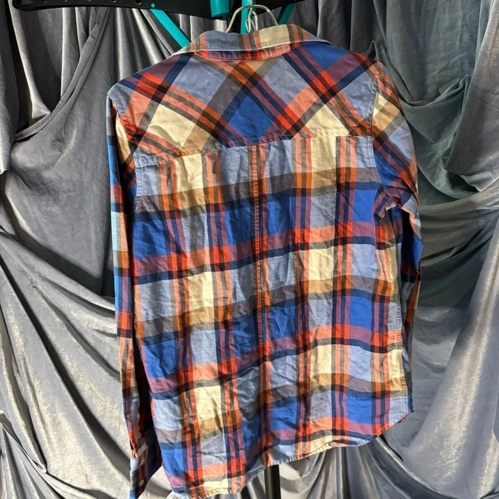 Jcrew Boys size 8 plaid button down